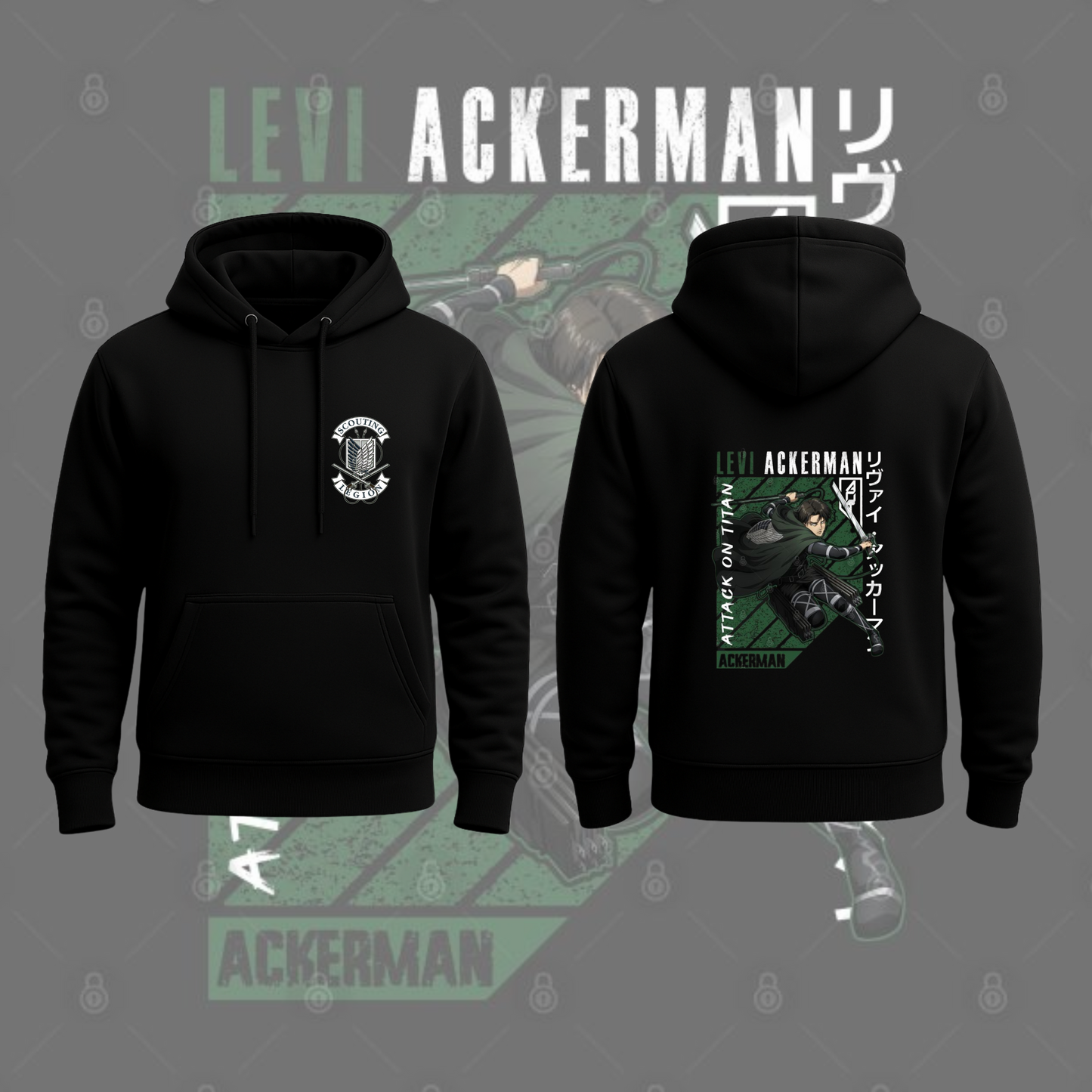 Hoodie Levi Ackerman