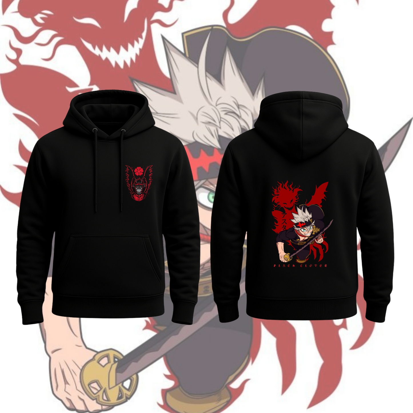 Hoodie Black Clover